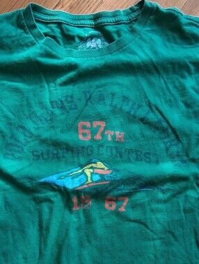 Polo by Ralph Lauren Green Graphic Crew Tee